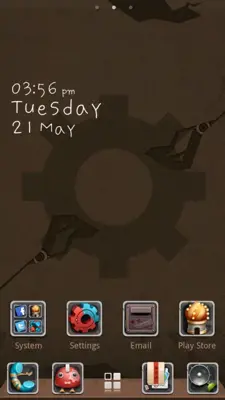 Arter in prison GOLauncher EX Theme android App screenshot 2